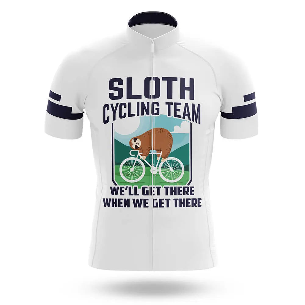 Sloth Cycling Team V5 - White