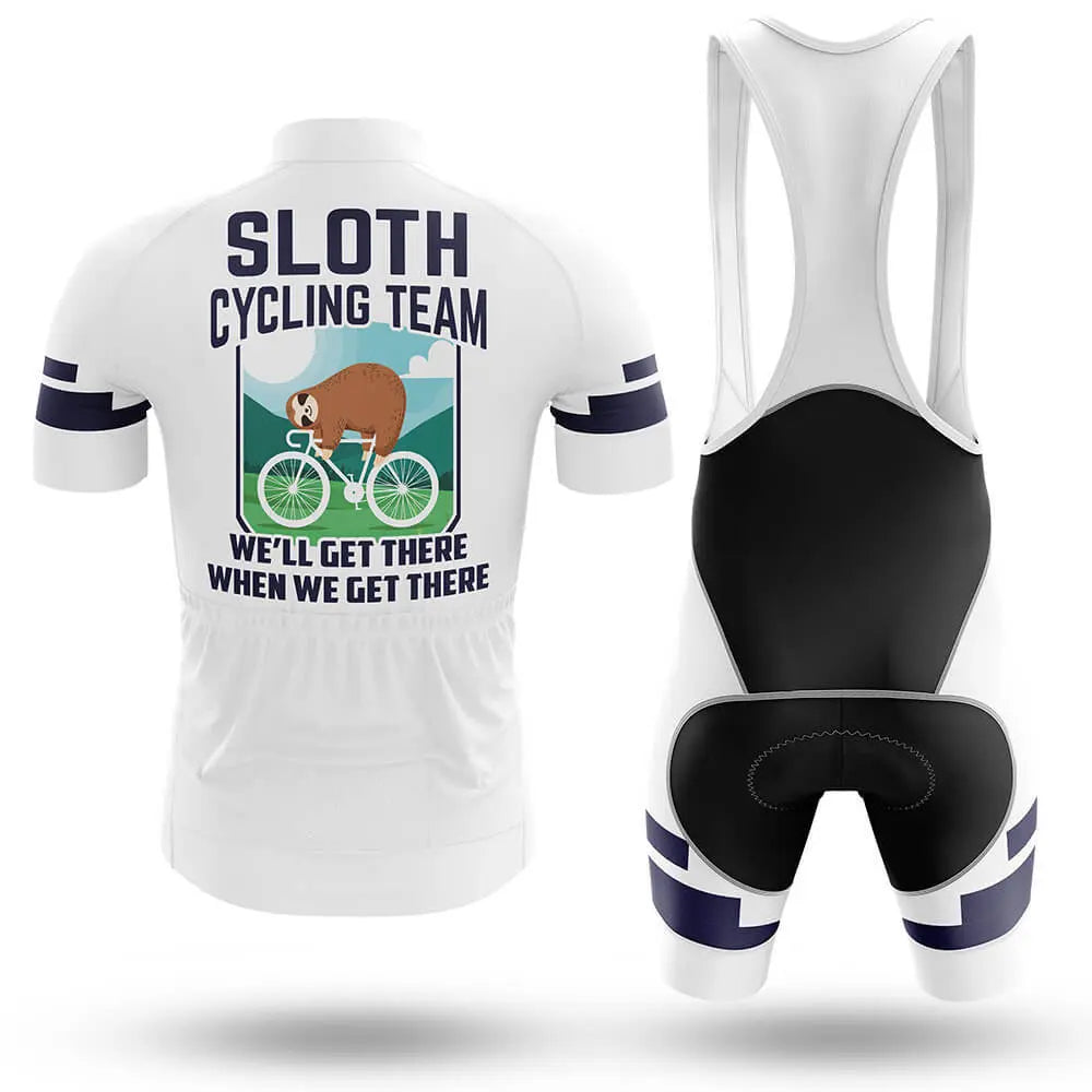 Sloth Cycling Team V5 - White