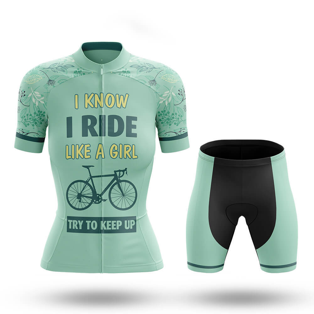 Like A Girl V6 - Women's Cycling Kit