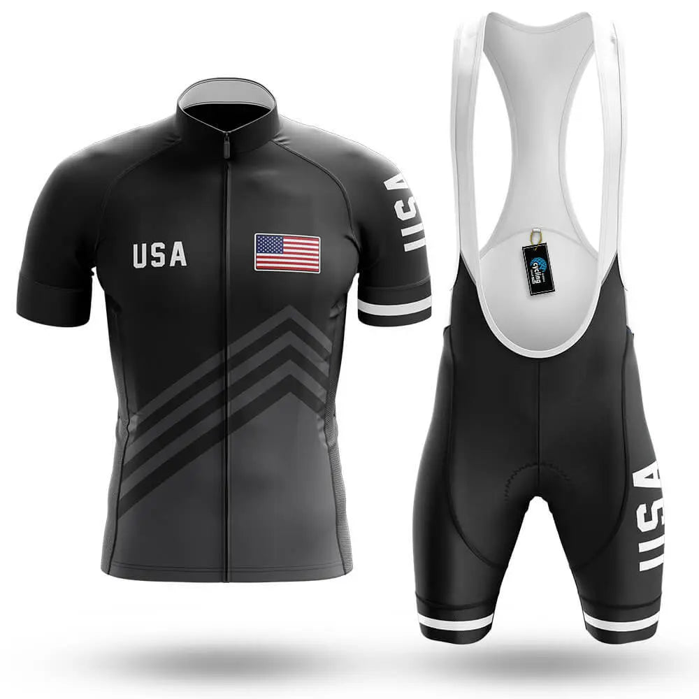 USA S5 Black - Men's Cycling Kit