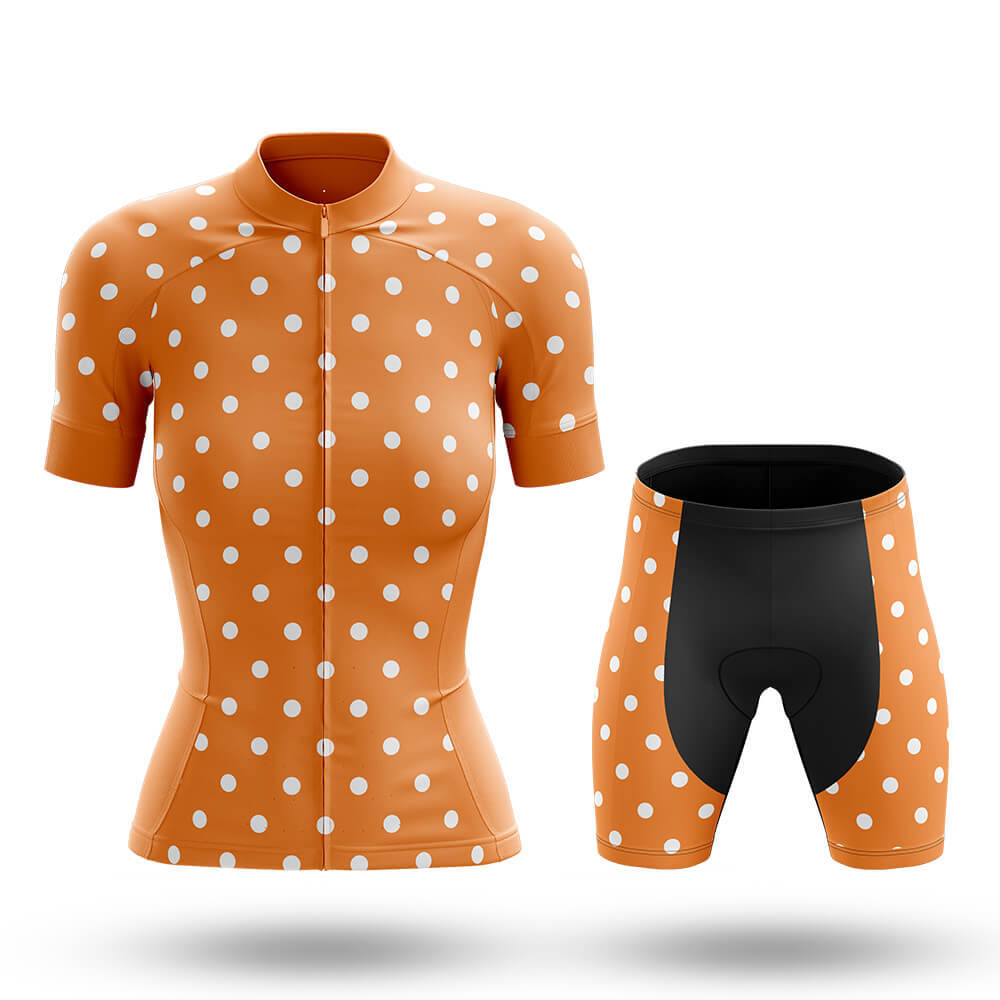 High Visibility Polka Dot - Women's Cycling Kit
