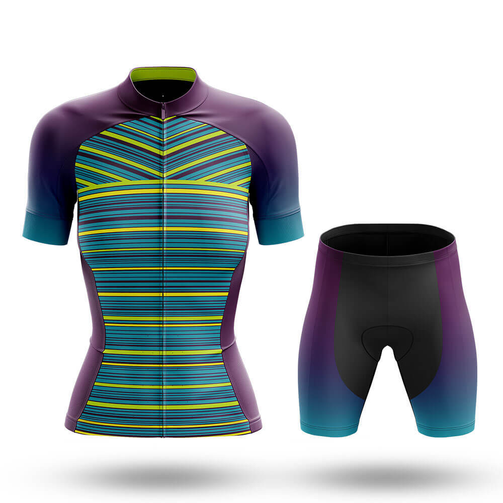 Colorful Stripes - Women's Cycling Kit