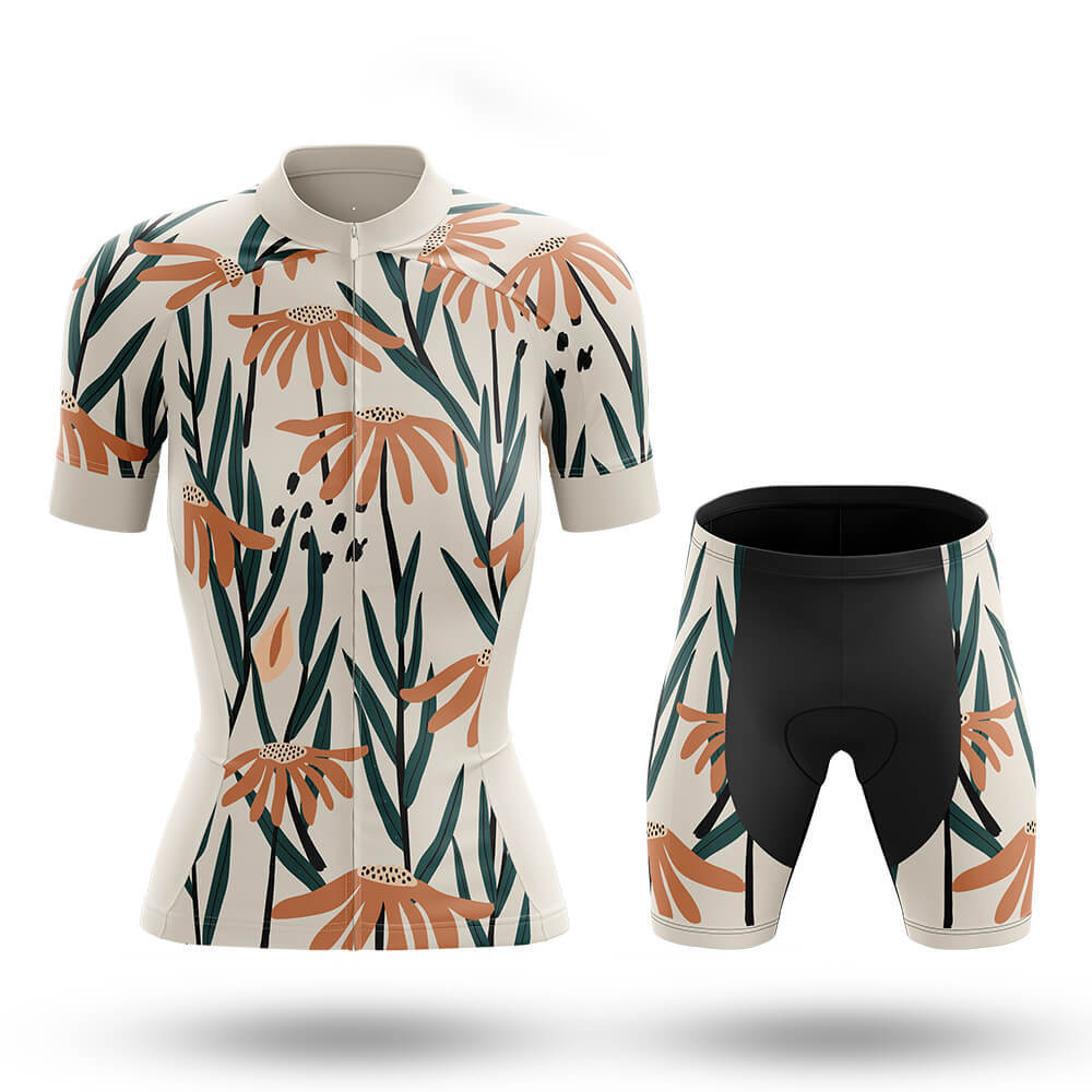 Vintage Flower - Women's Cycling Kit