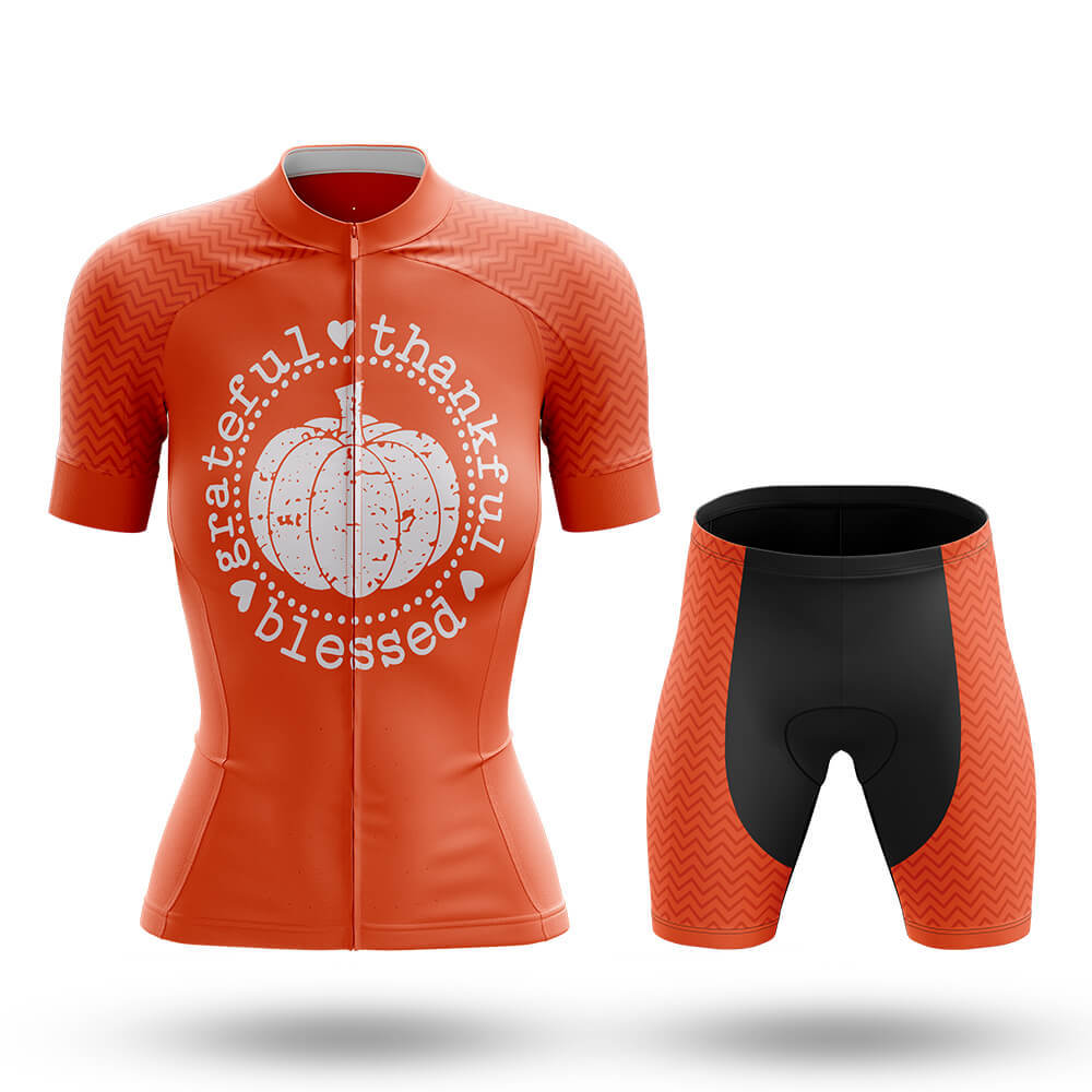 Thanksgiving Pumpkin - Women's Cycling Kit