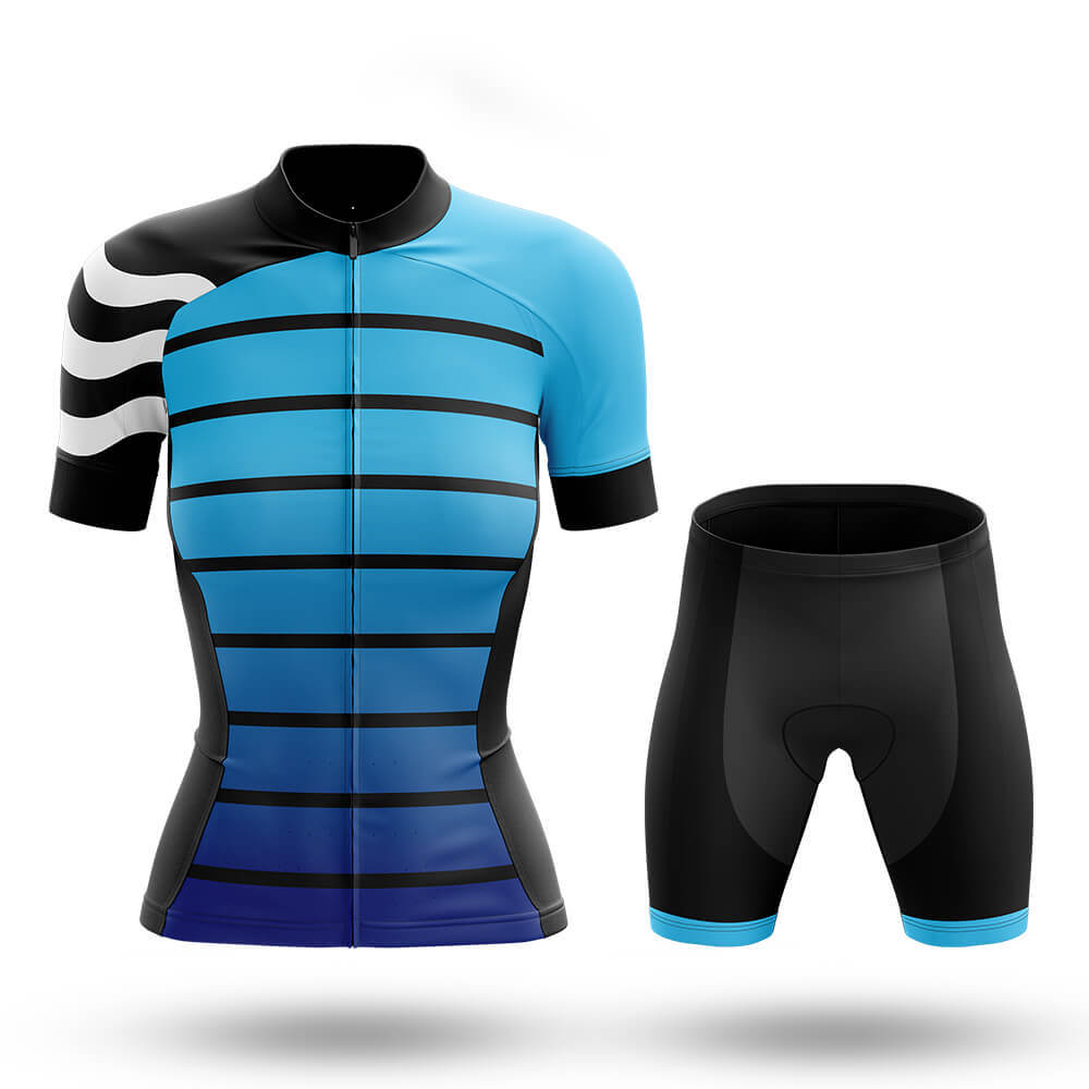 Aqua Colors - Women's Cycling Kit