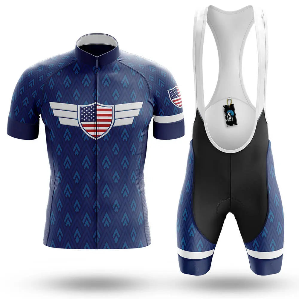 USA S6 Navy- Men's Cycling Kit