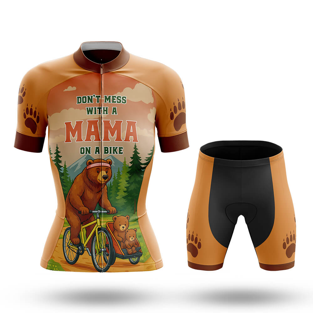 Mama Bear on Wheels - Women's Cycling Kit