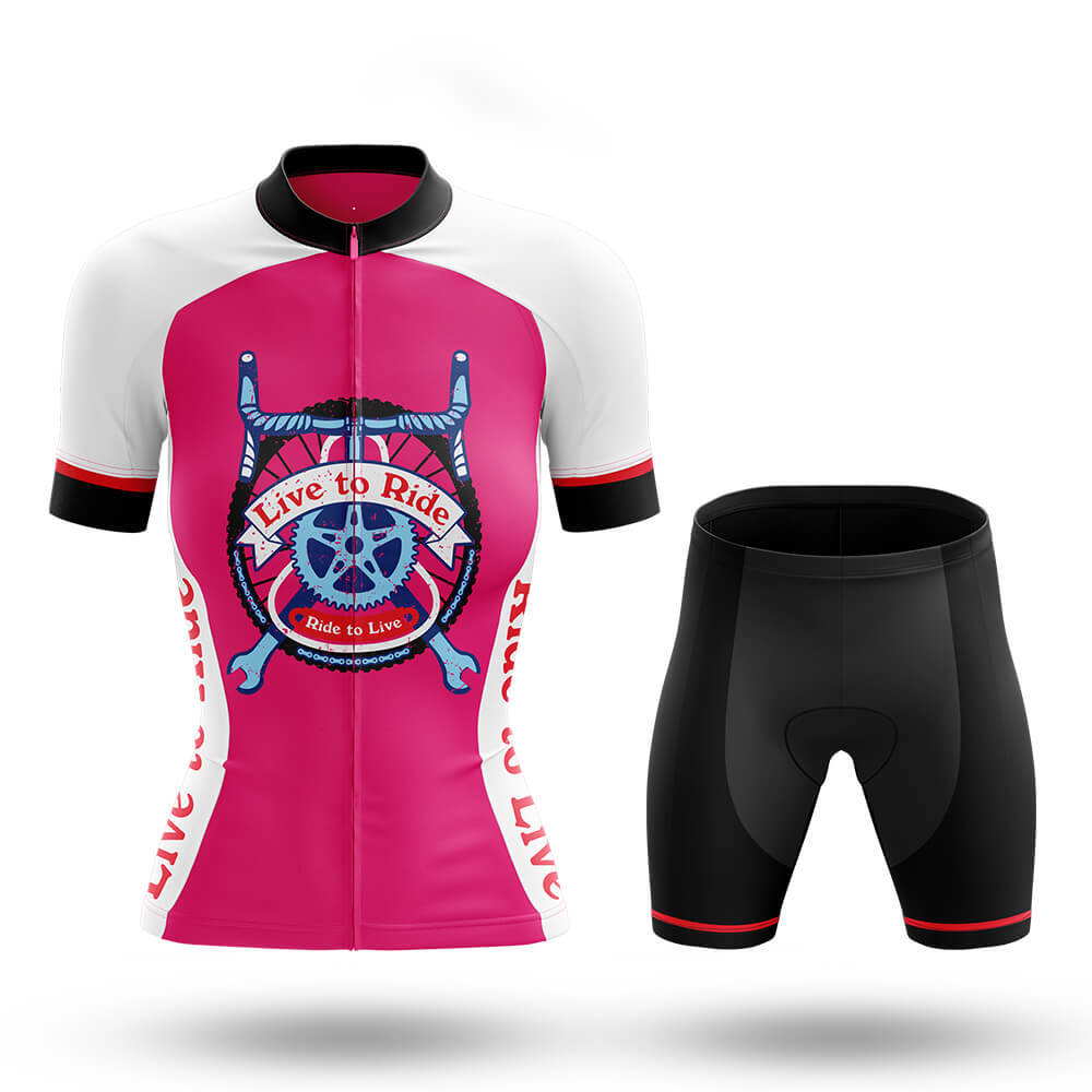 Live to Ride - Women's Cycling Kit