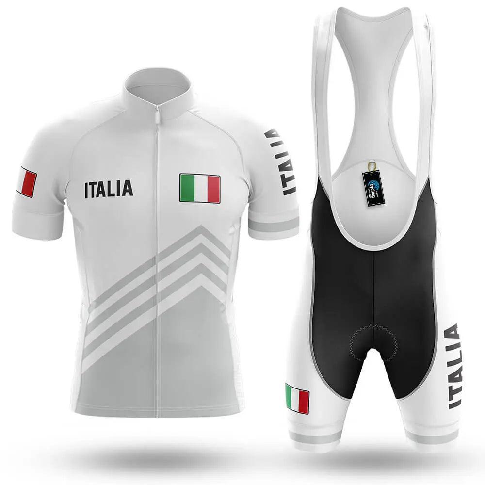 Italia S5 White - Men's Cycling Kit