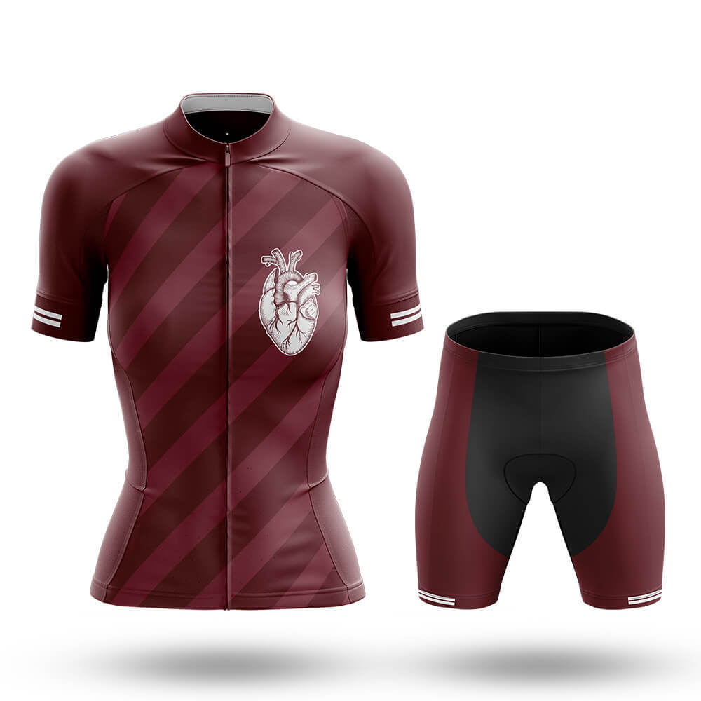 Anatomical Heart - Women's Cycling Kit