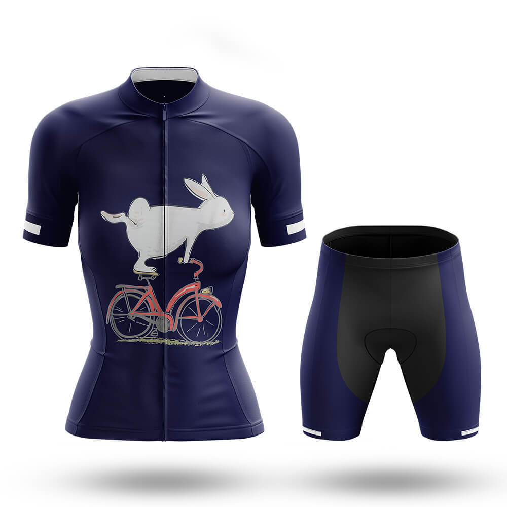 Bunny On Bike - Women's Cycling Kit