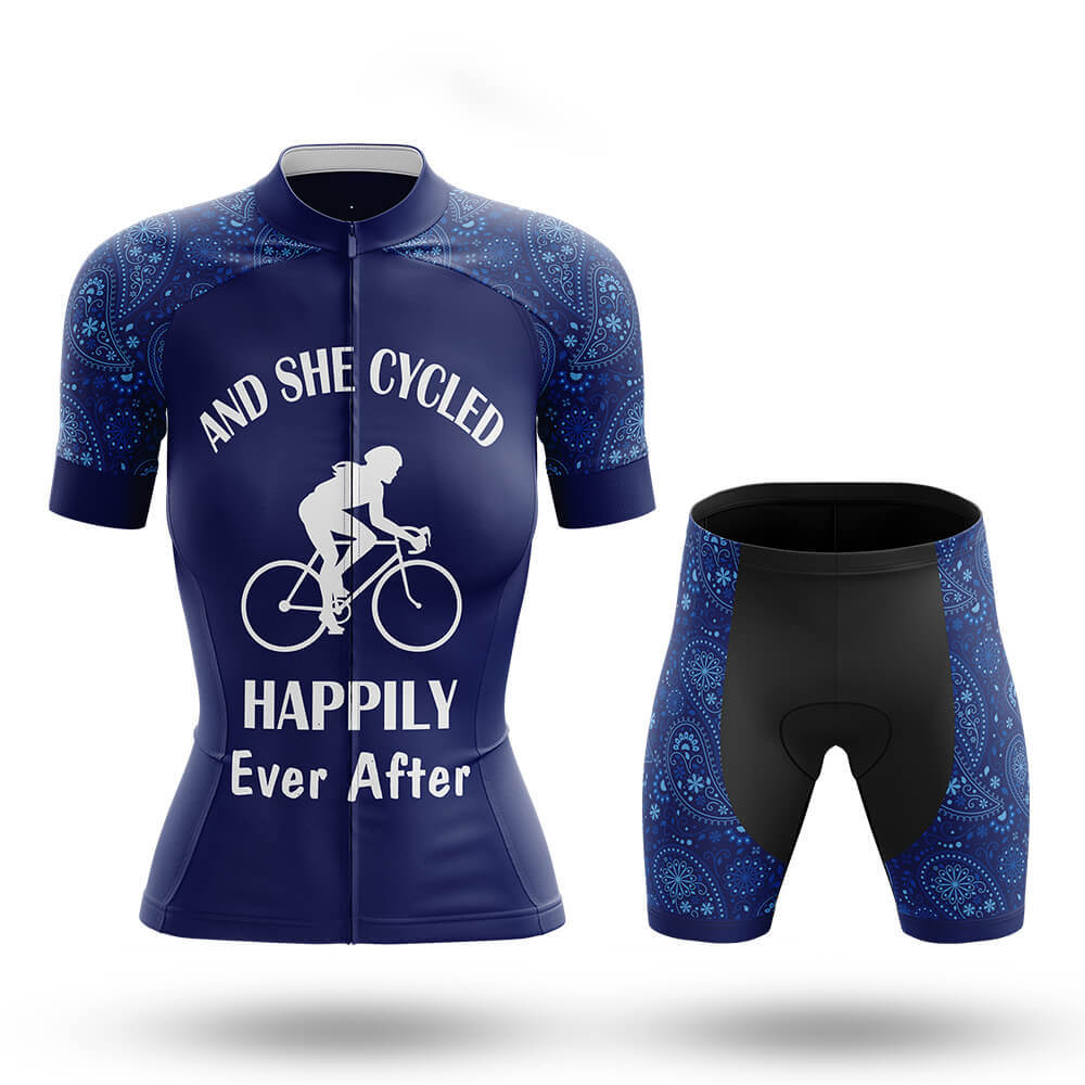 She Cycled Happily - Women's Cycling Kit