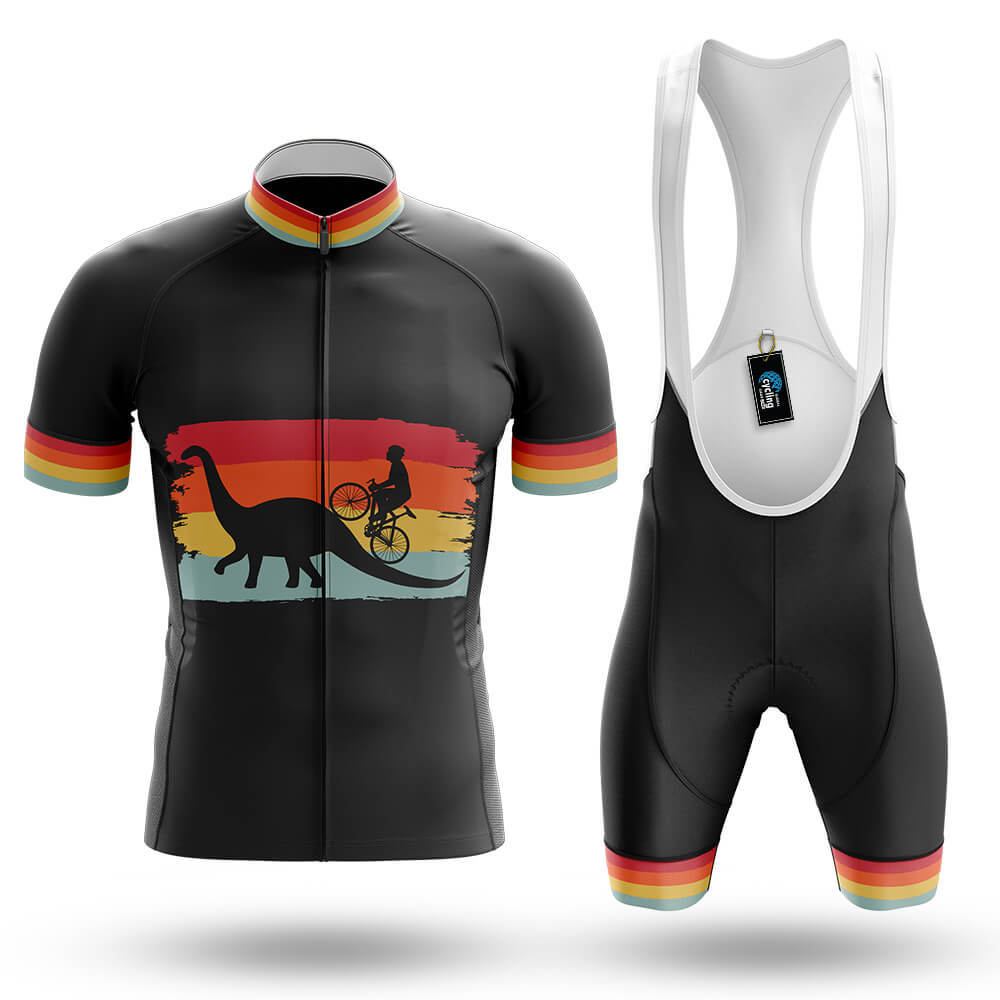 Retro Dinosaur Bicycle - Men's Cycling Kit