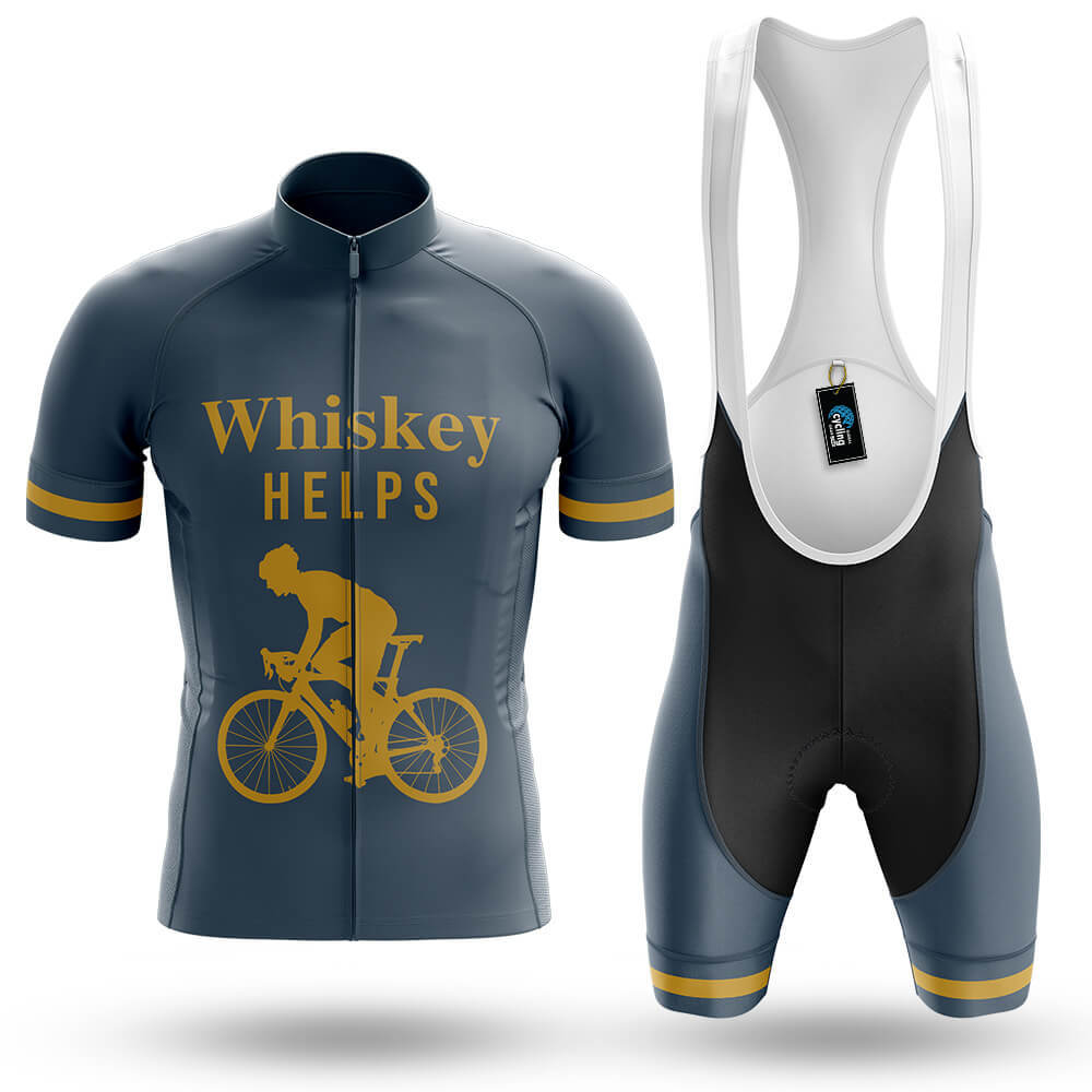 Whiskey Helps - Men's Cycling Kit