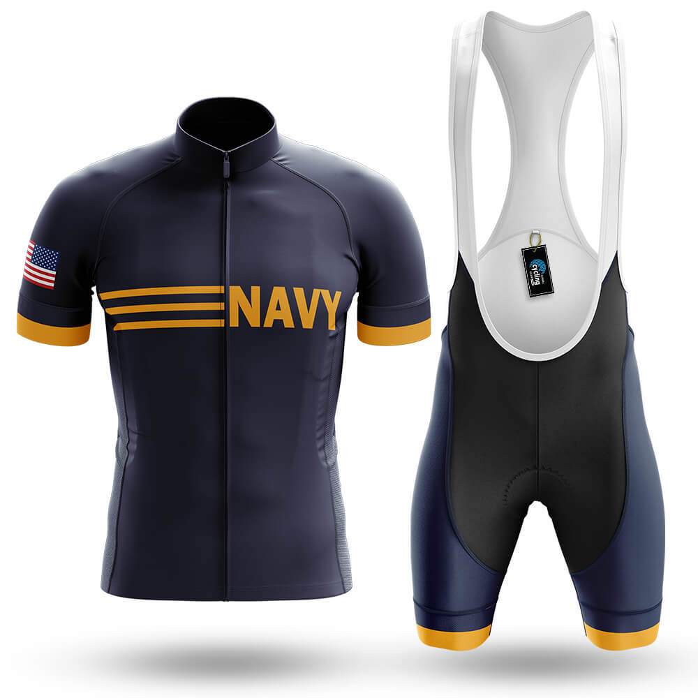 Navy Vintage - Men's Cycling Kit