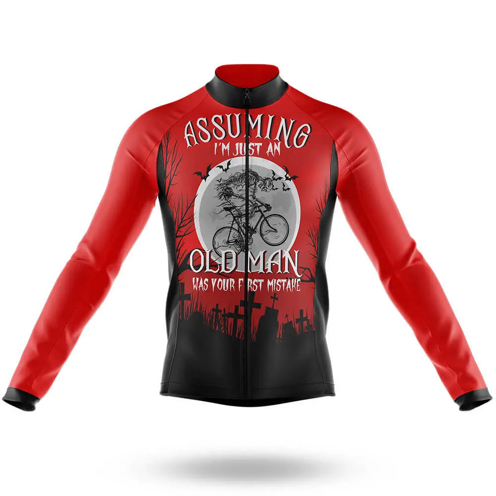 Assuming Old Man - Long Sleeve Jersey