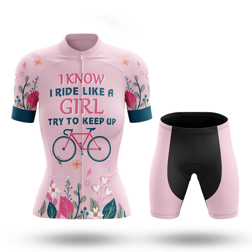 Like A Girl V4 - Women - Cycling Kit