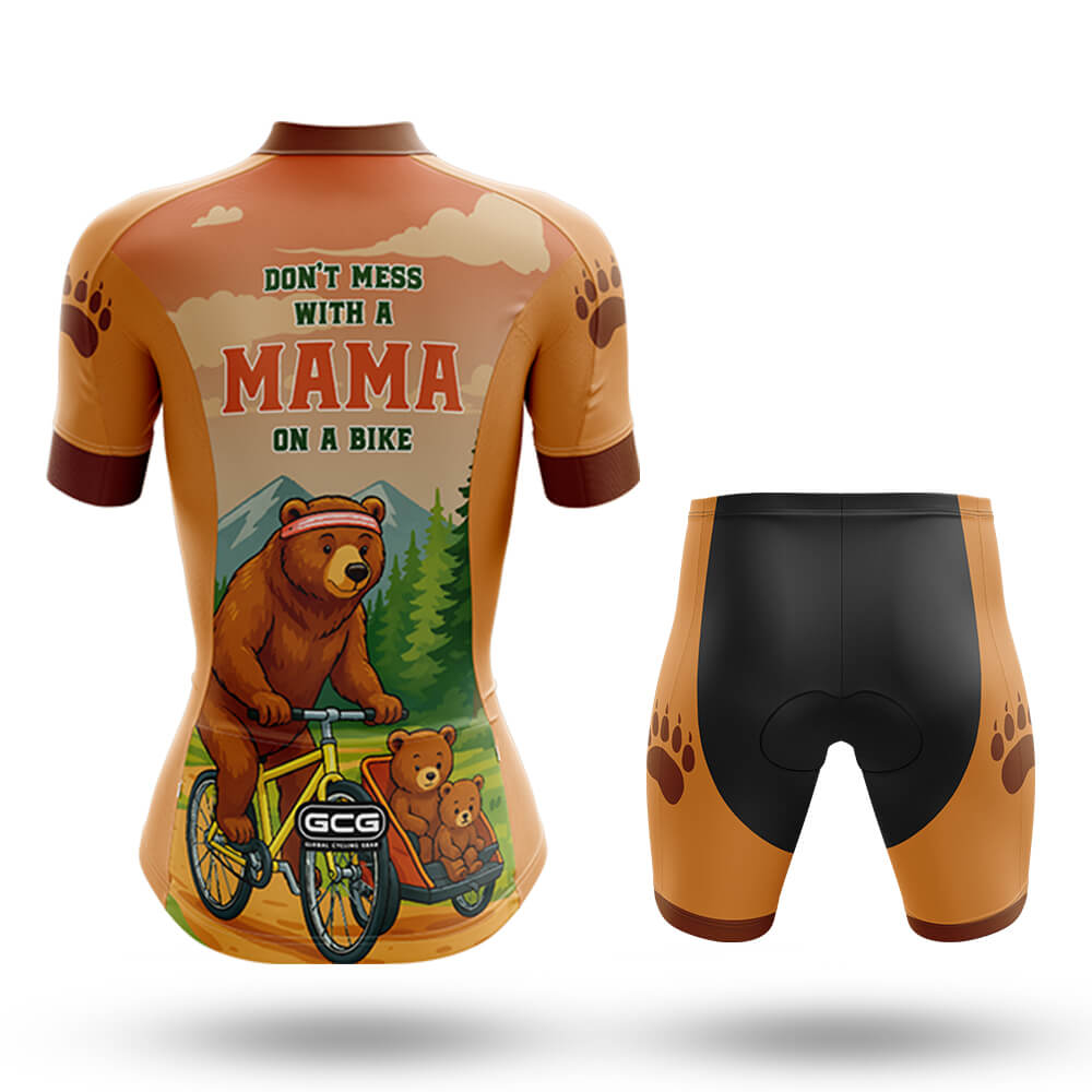 Mama Bear on Wheels - Women's Cycling Kit