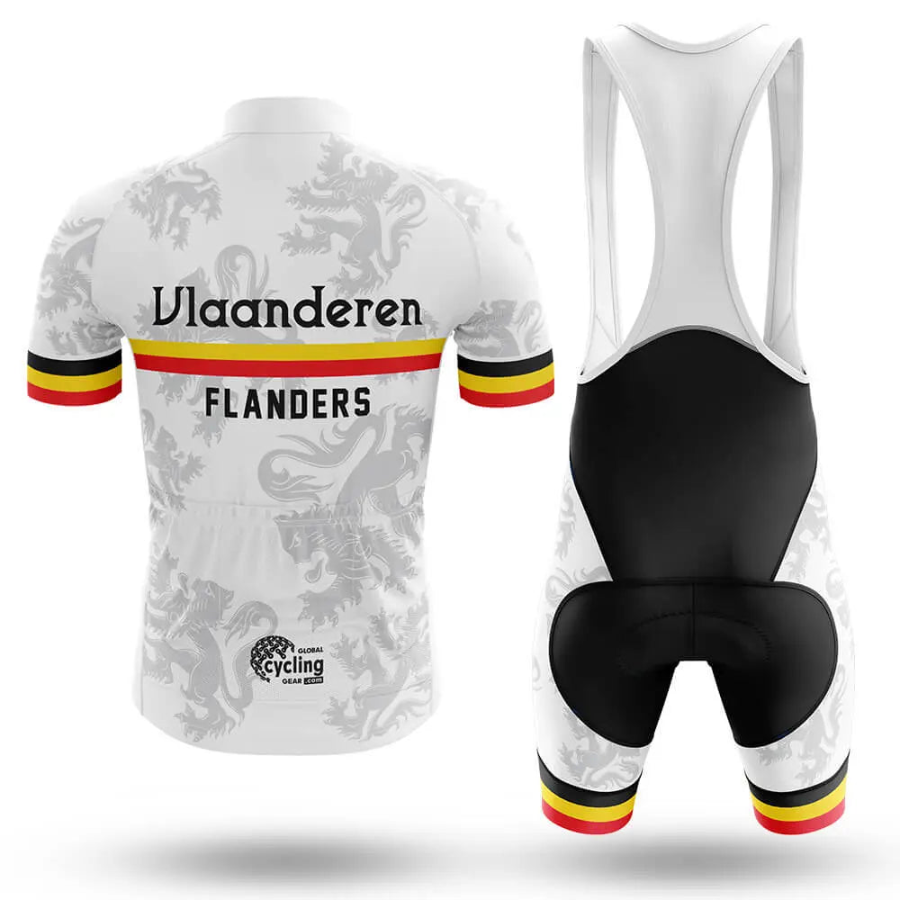 Vlaanderen (Flanders) - White - Men's Cycling Kit