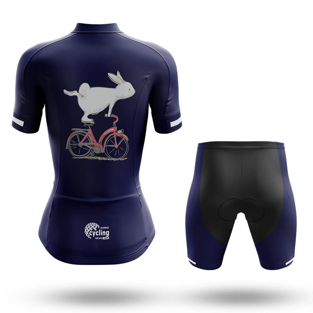 Bunny On Bike - Women's Cycling Kit