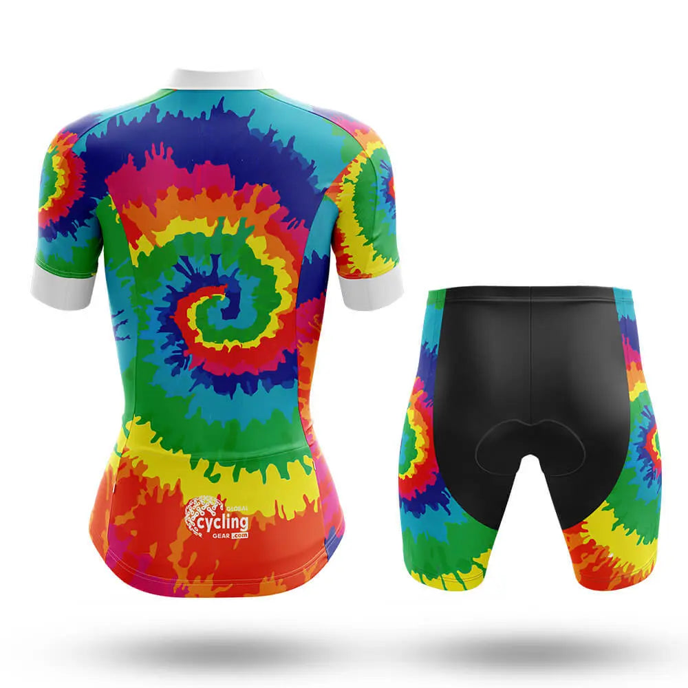 Hippie Tie Dye - Women - Cycling Kit