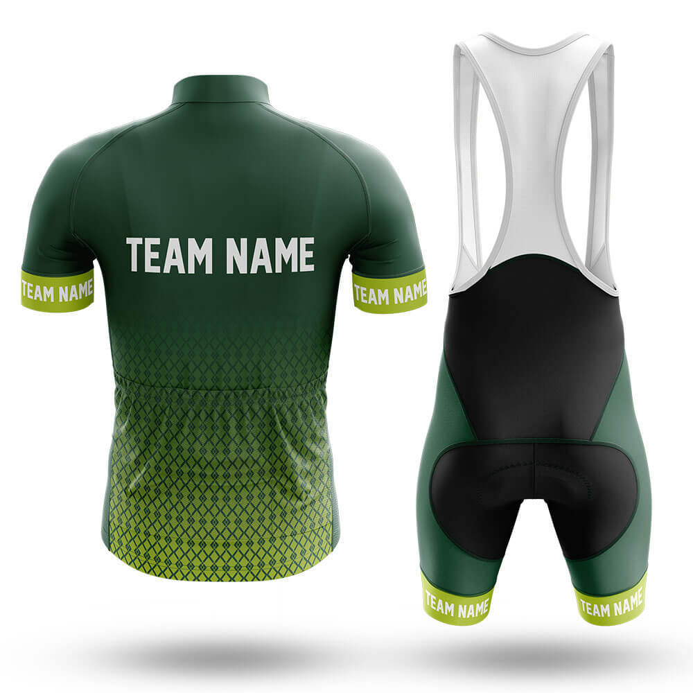 Custom Team Name S1 Green - Men's Cycling Kit