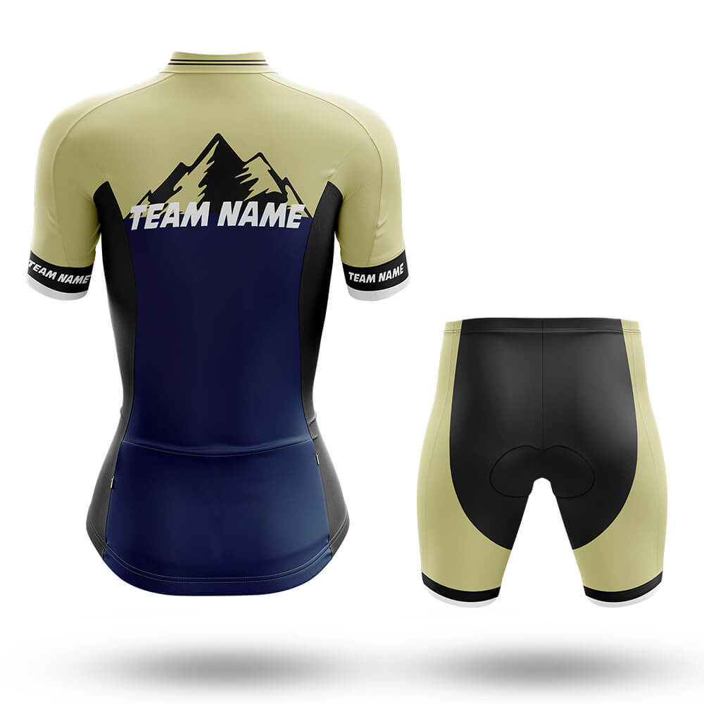 Custom Team Name V3 Navy - Women's Cycling Kit