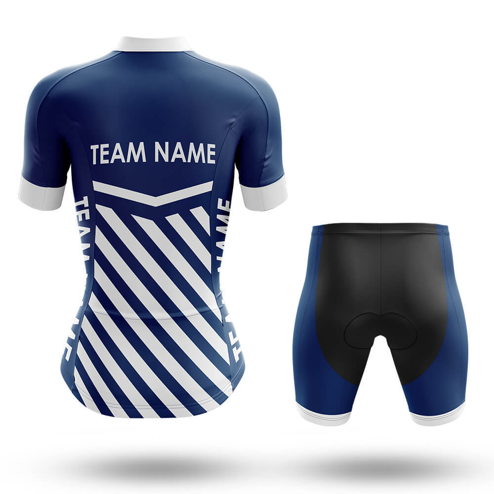 Custom Team Name M3 Navy - Women's Cycling Kit