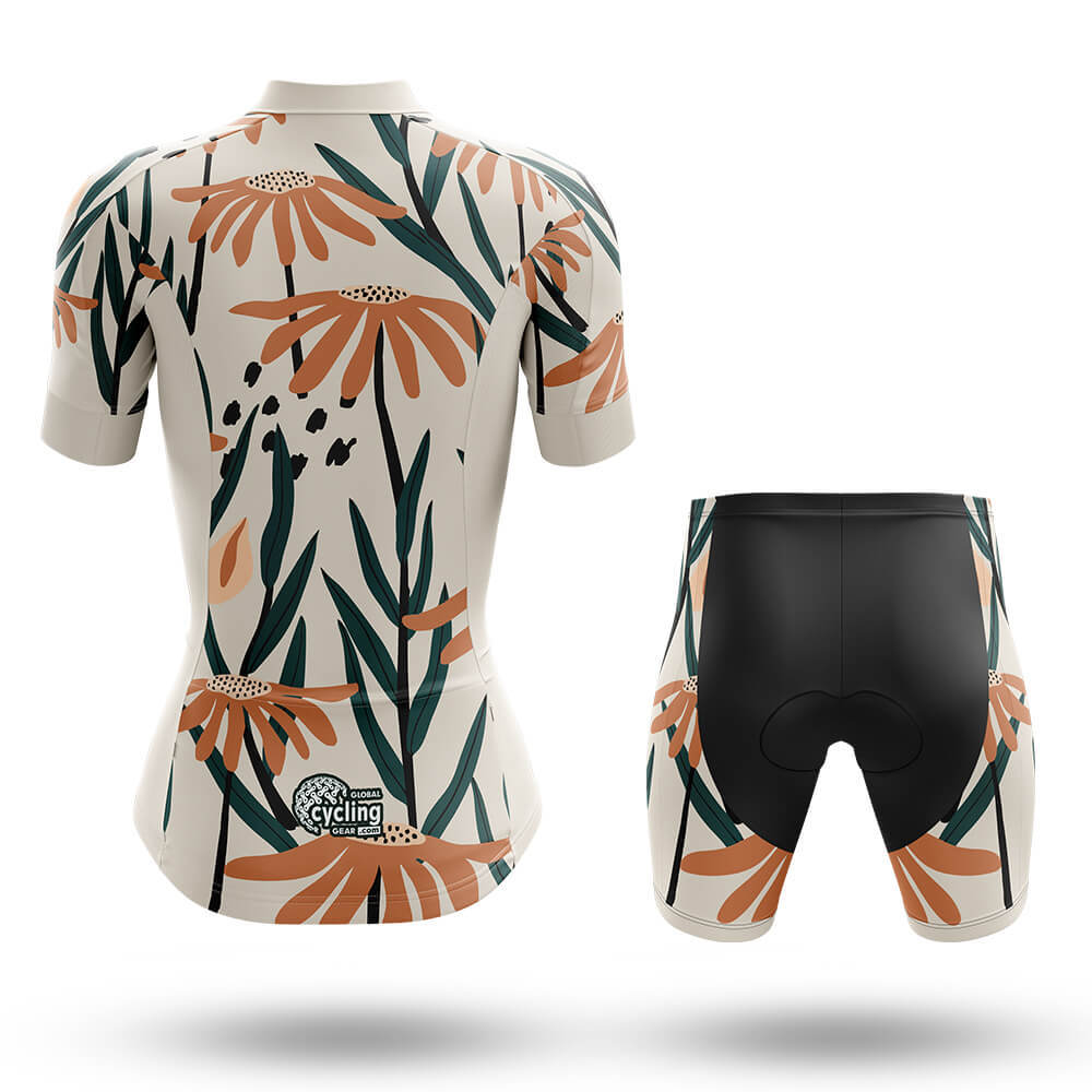 Vintage Flower - Women's Cycling Kit