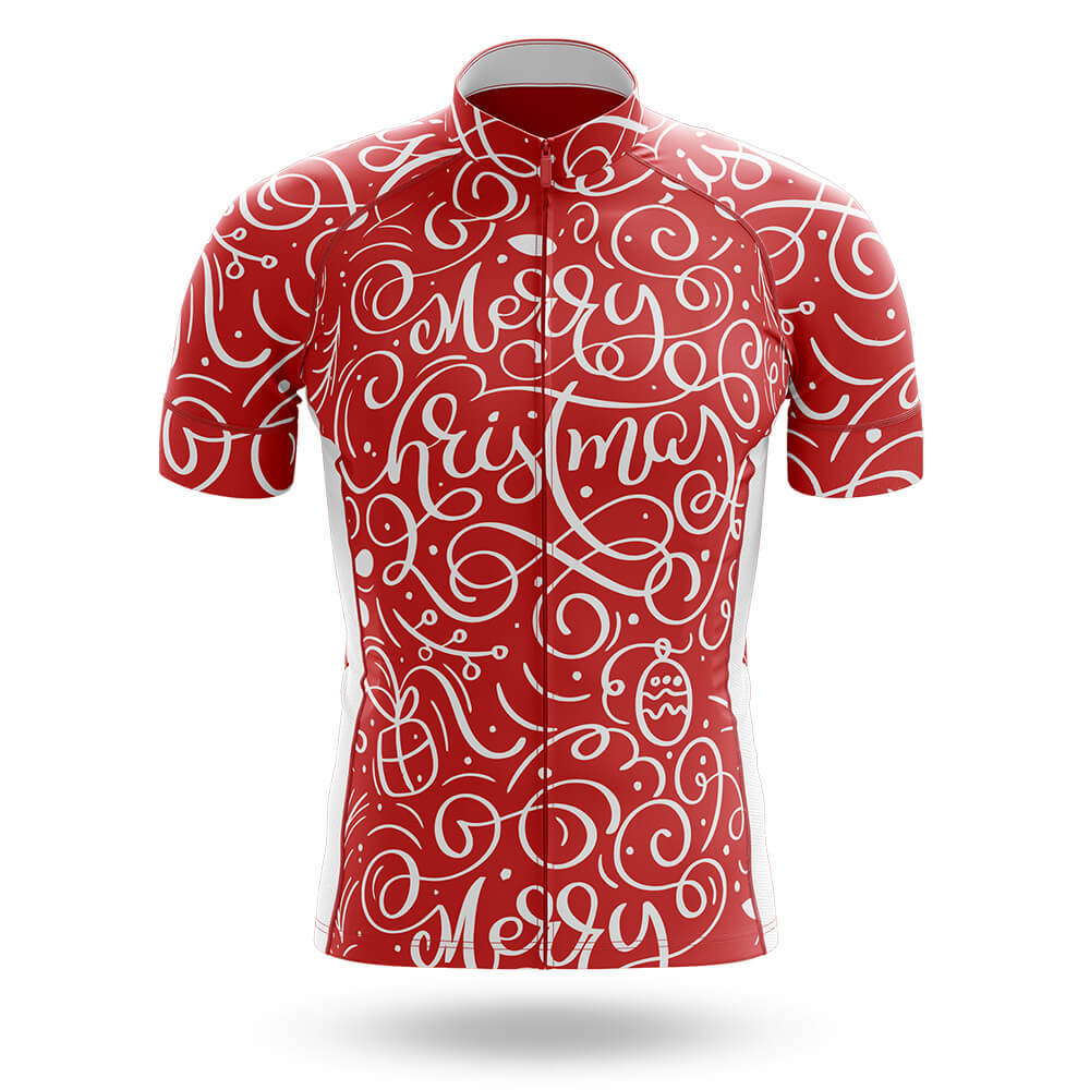 Christmas Swirl - Men's Cycling Kit