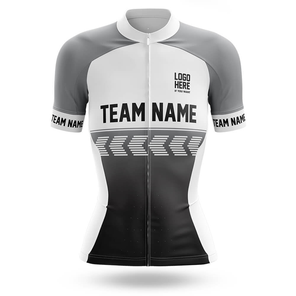 Custom Team Name S4 Grey - Women's Cycling Kit