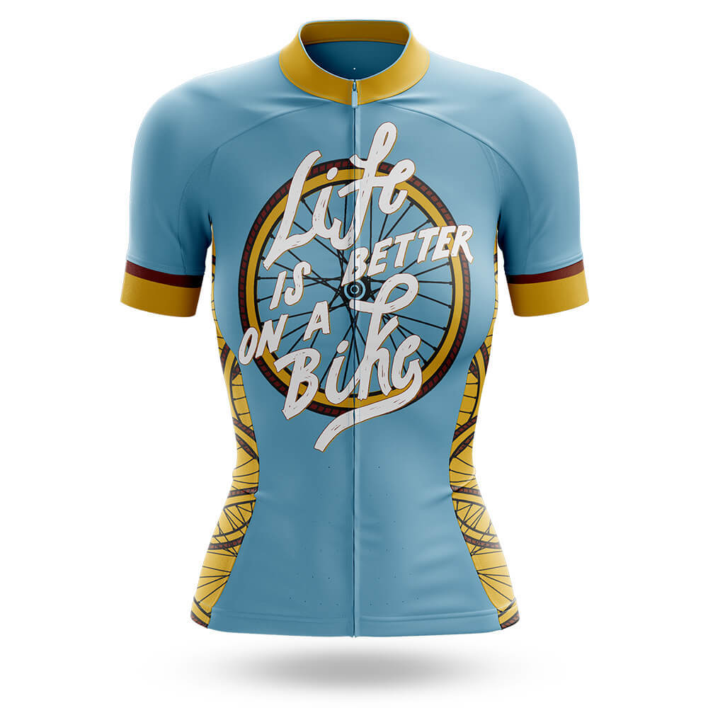 Life Is Better On A Bike V2 - Women's Cycling Kit
