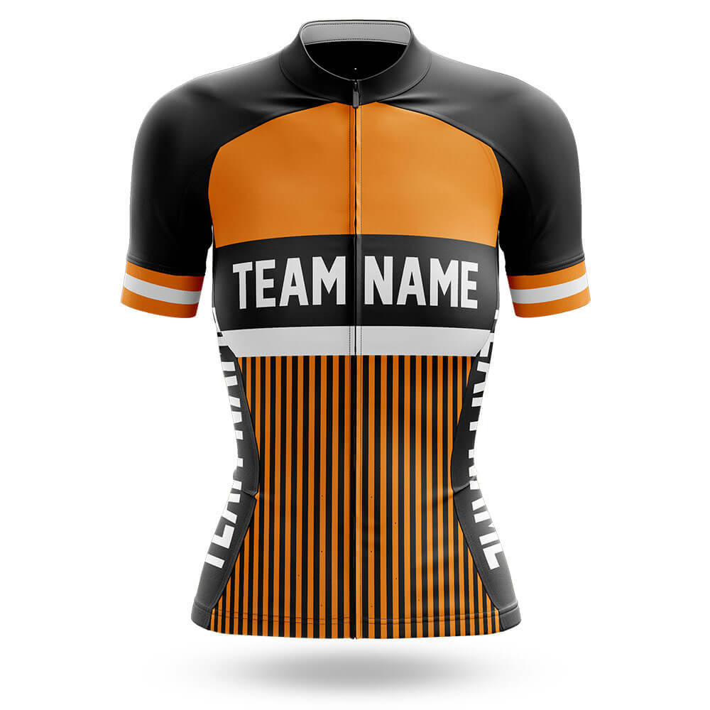 Custom Team Name M6 Yellow - Women's Cycling Kit