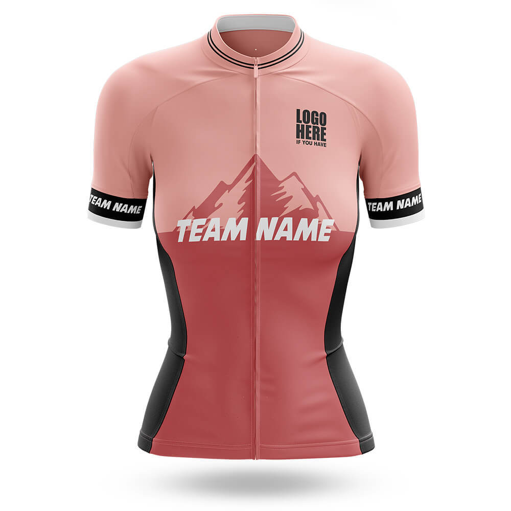 Custom Team Name V3 Pink - Women's Cycling Kit