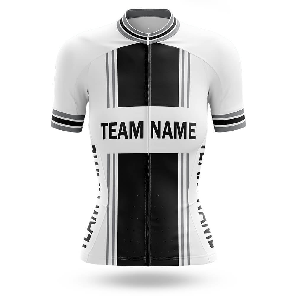 Custom Team Name M4 Black - Women's Cycling Kit