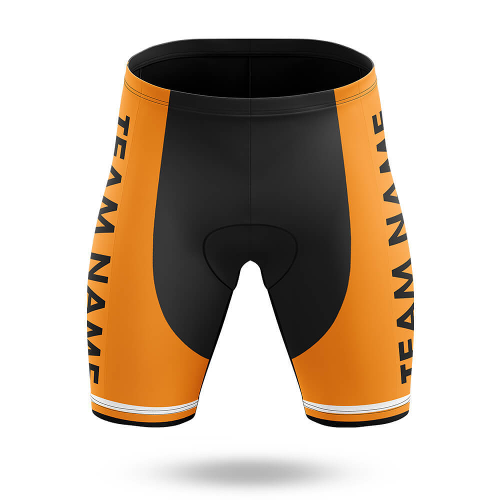 Custom Team Name M7 Orange - Women's Cycling Kit