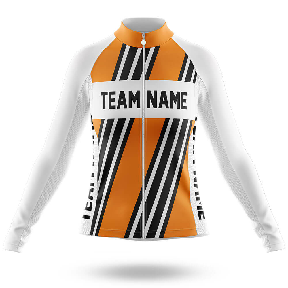 Custom Team Name M5 Yellow - Women's Cycling Kit