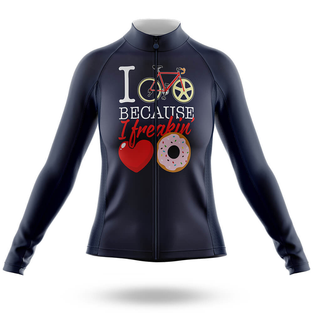 Freaking Love Donut - Women's Cycling Kit