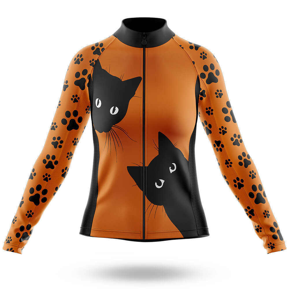 Peek A Boo Cat - Women's Cycling Kit
