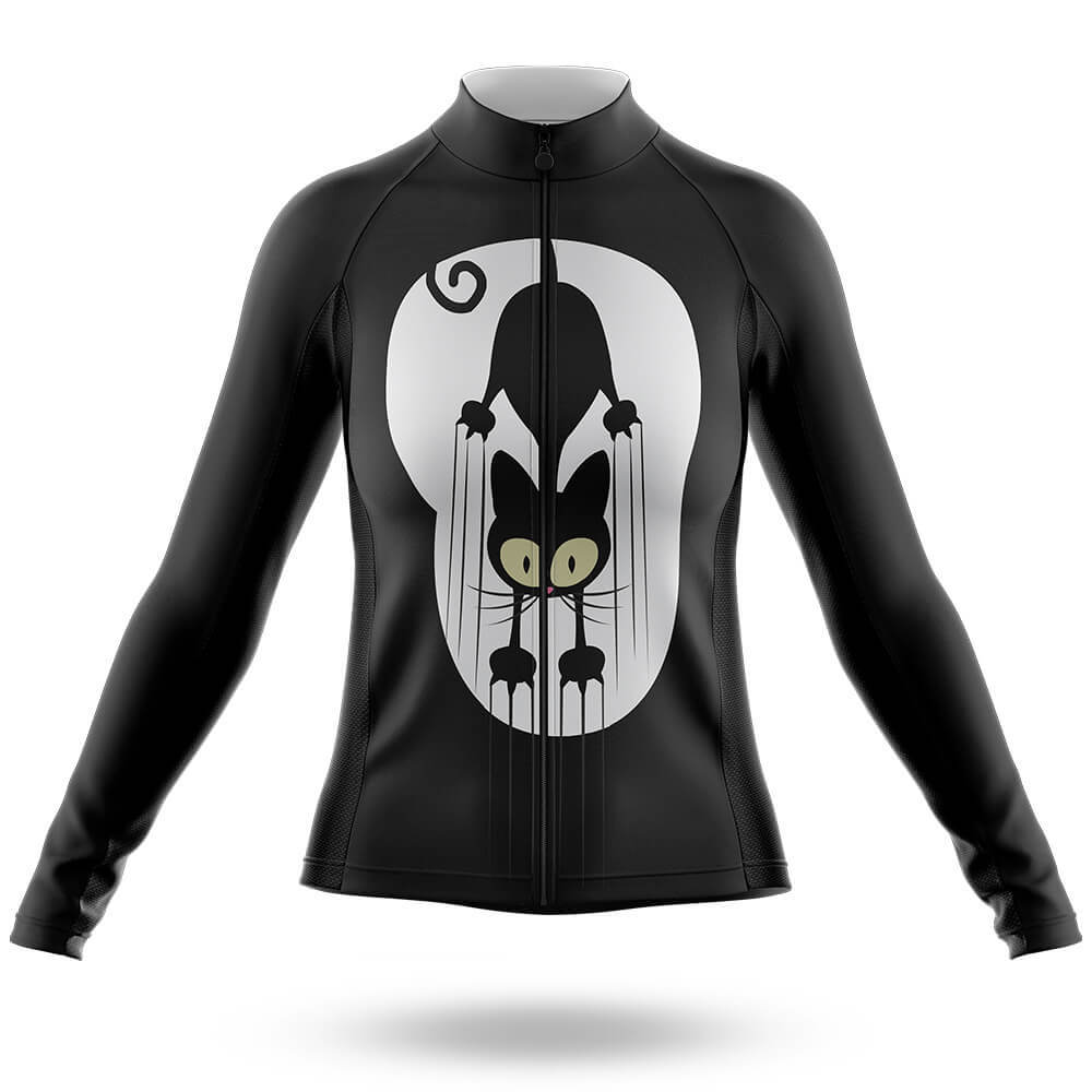 Black Cat Clawing - Women's Cycling Kit