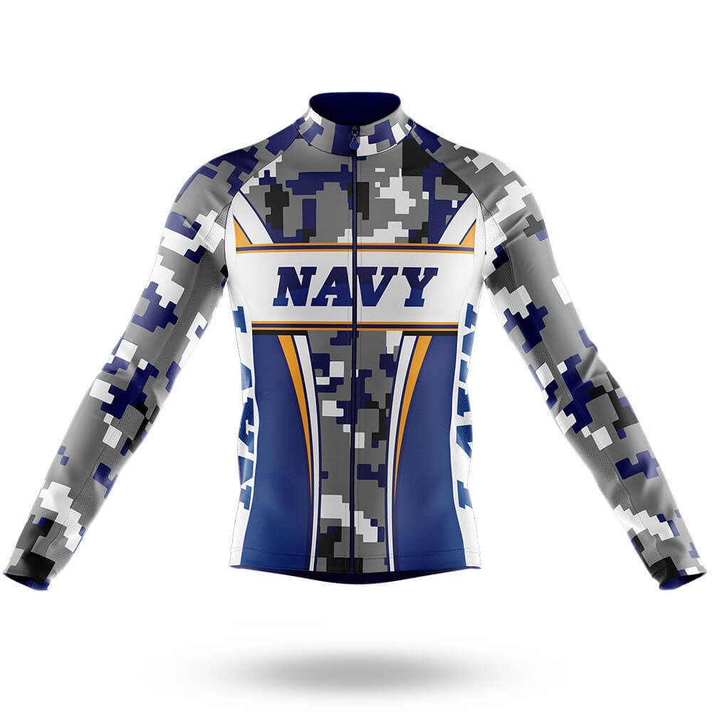 Navy Camo Veteran - Men's Cycling Kit