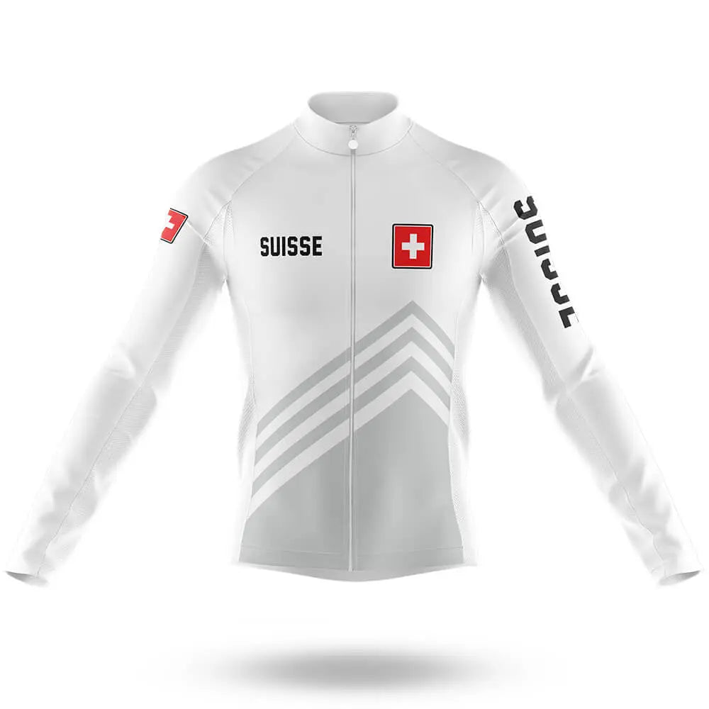 Suisse S5 White - Men's Cycling Kit