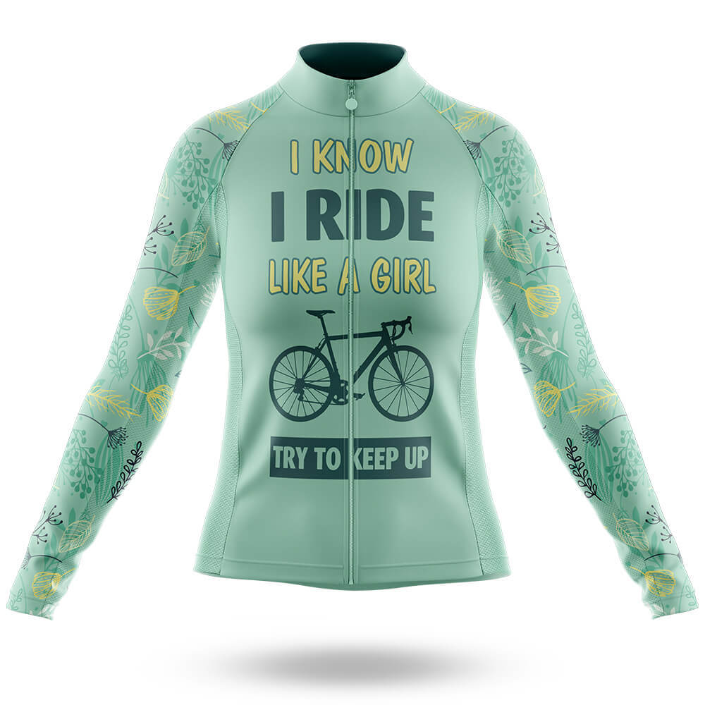 Like A Girl V6 - Women's Cycling Kit