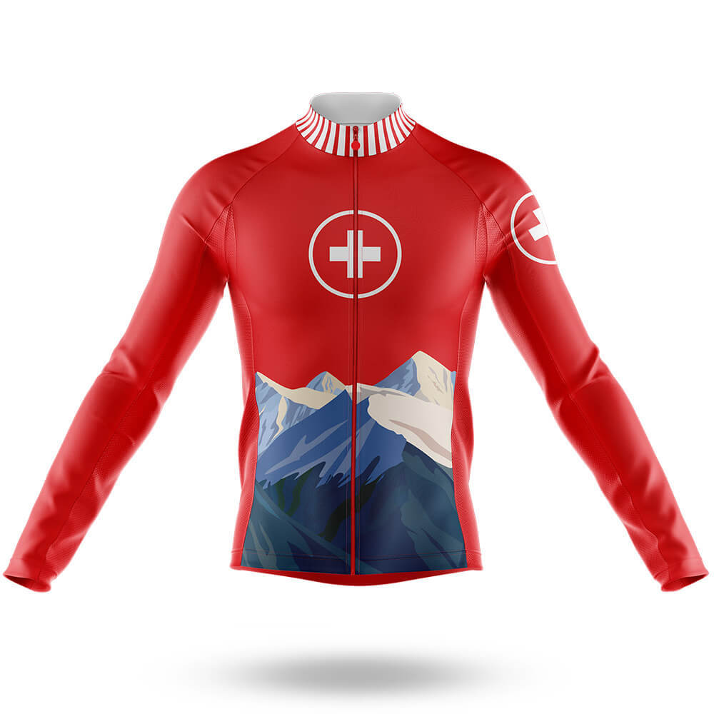 Swiss Alps Switzerland - Men's Cycling Kit