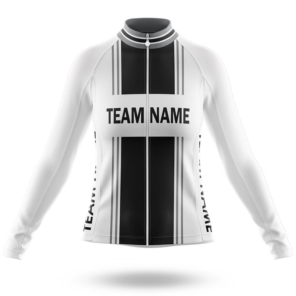Custom Team Name M4 Black - Women's Cycling Kit