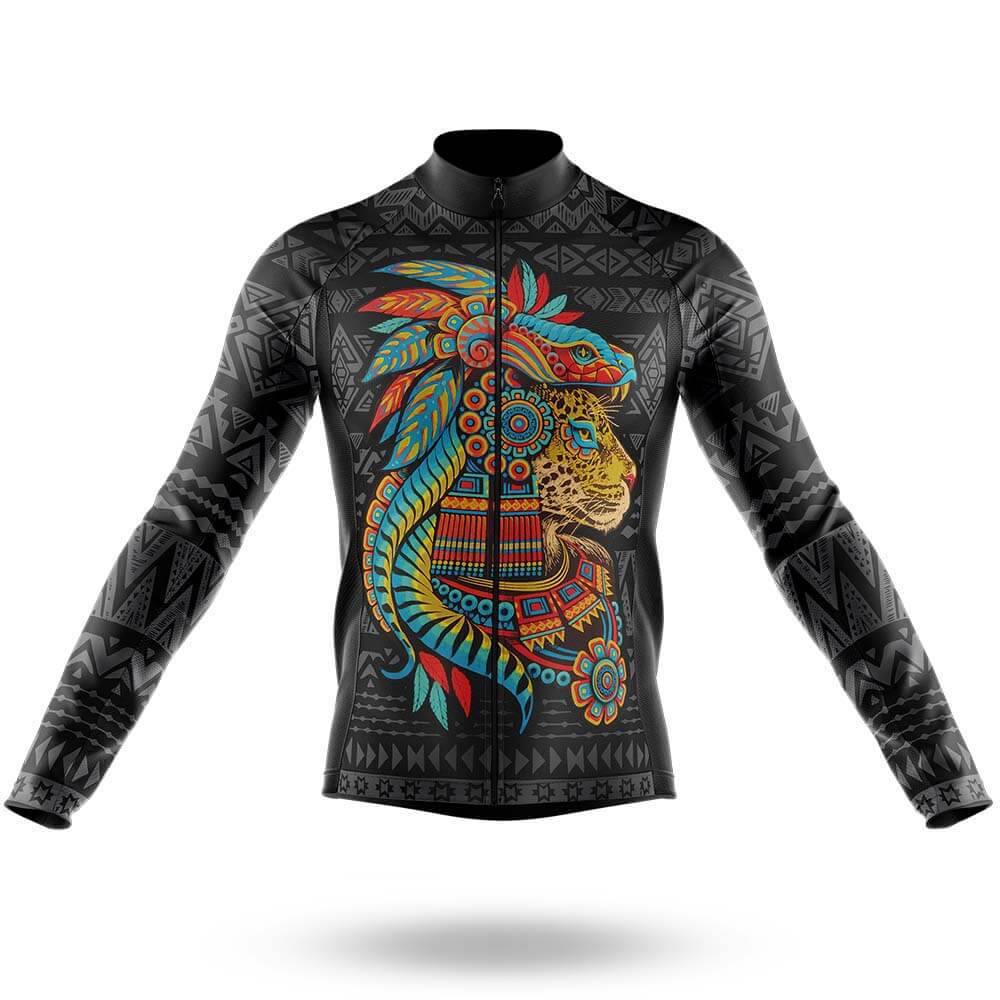 Mexican Aztec Jaguar - Men's Cycling Kit