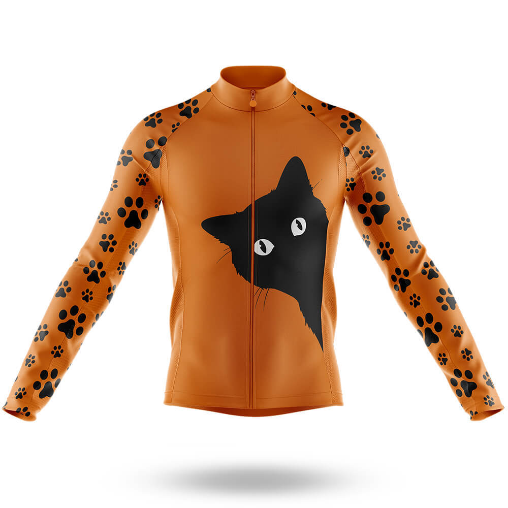 Peeking Black Cat - Men's Cycling Kit