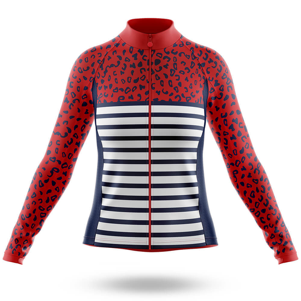 Striped Leopard - Women's Cycling Kit