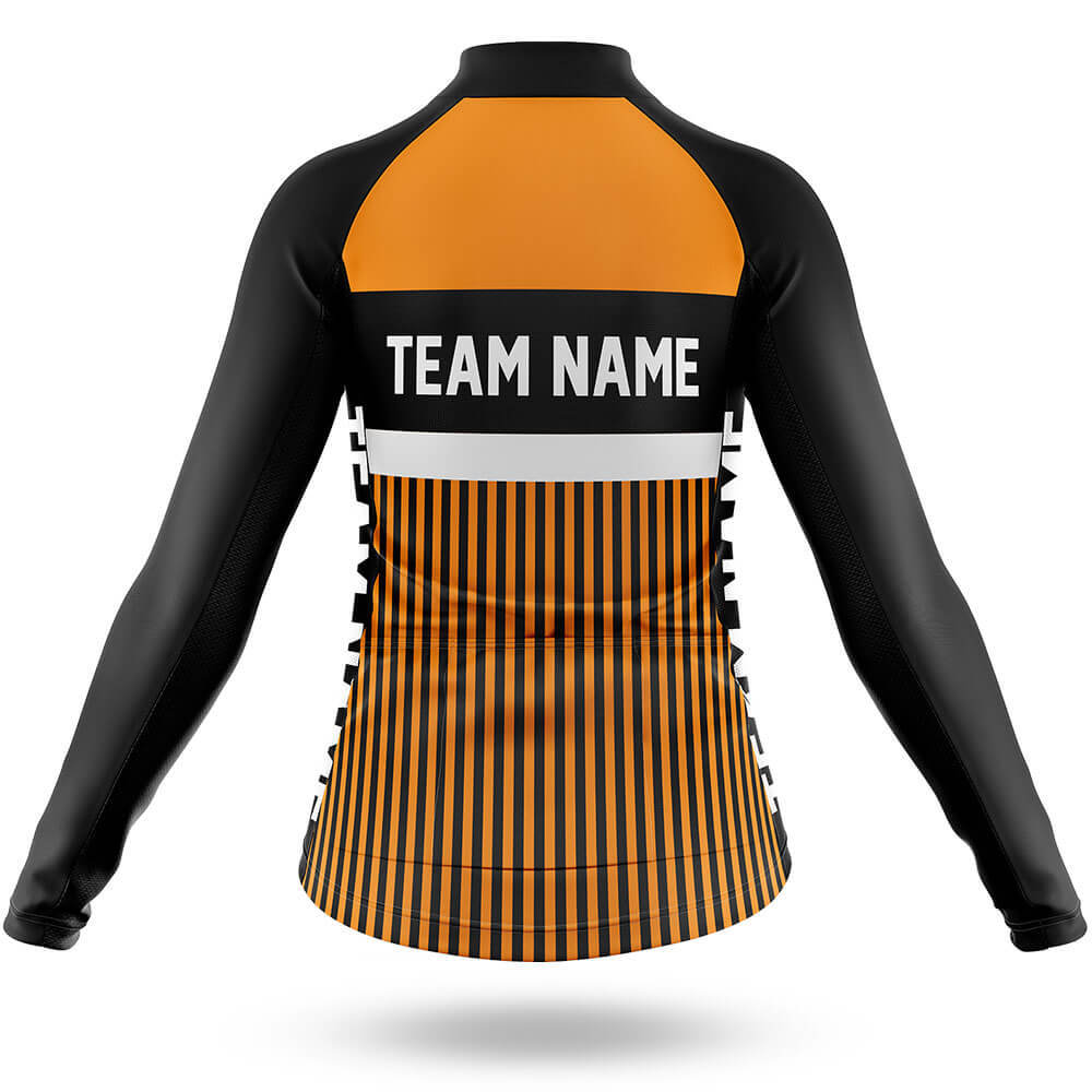 Custom Team Name M6 Yellow - Women's Cycling Kit