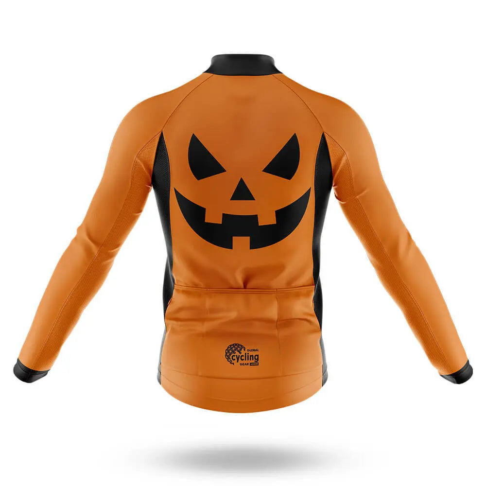Pumpkin Face - Orange - Men's Cycling Kit
